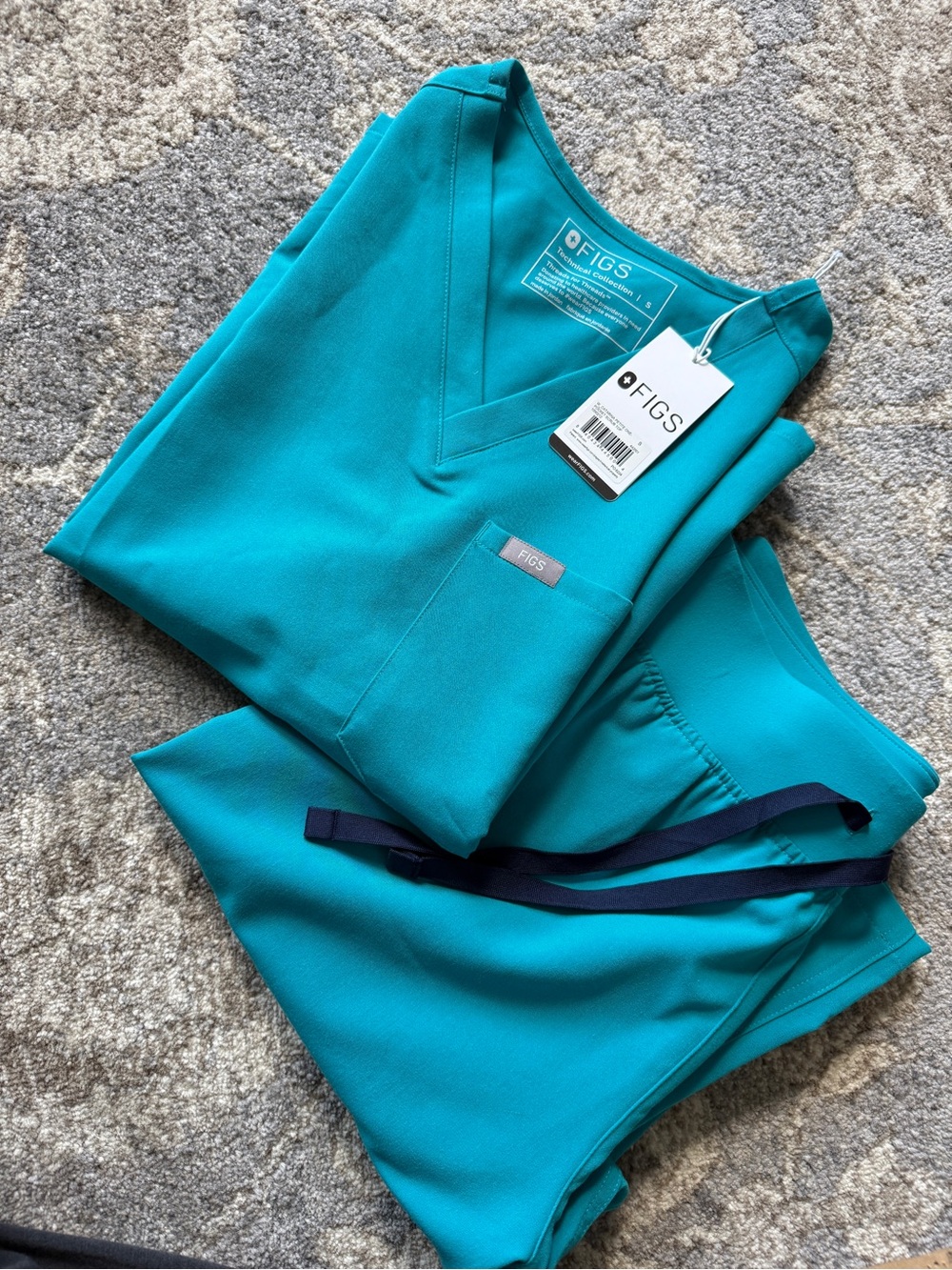 Figs Teal Scrubs